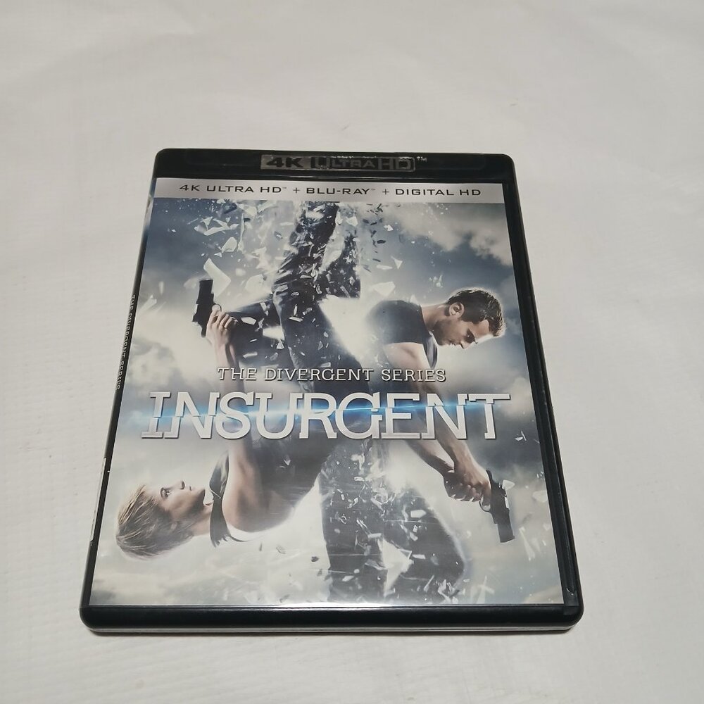 Divergent Series: Insurgent 4K Ultra HD + Blu-Ray + Digital Bluray Bundle & Save